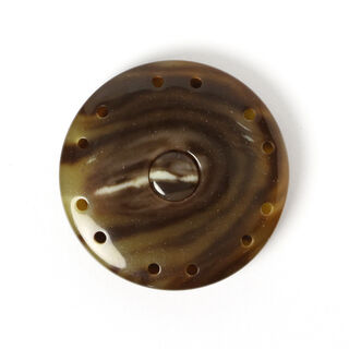 Bottone automatico marrone, 