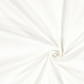 Satin in cotone stretch – bianco, 