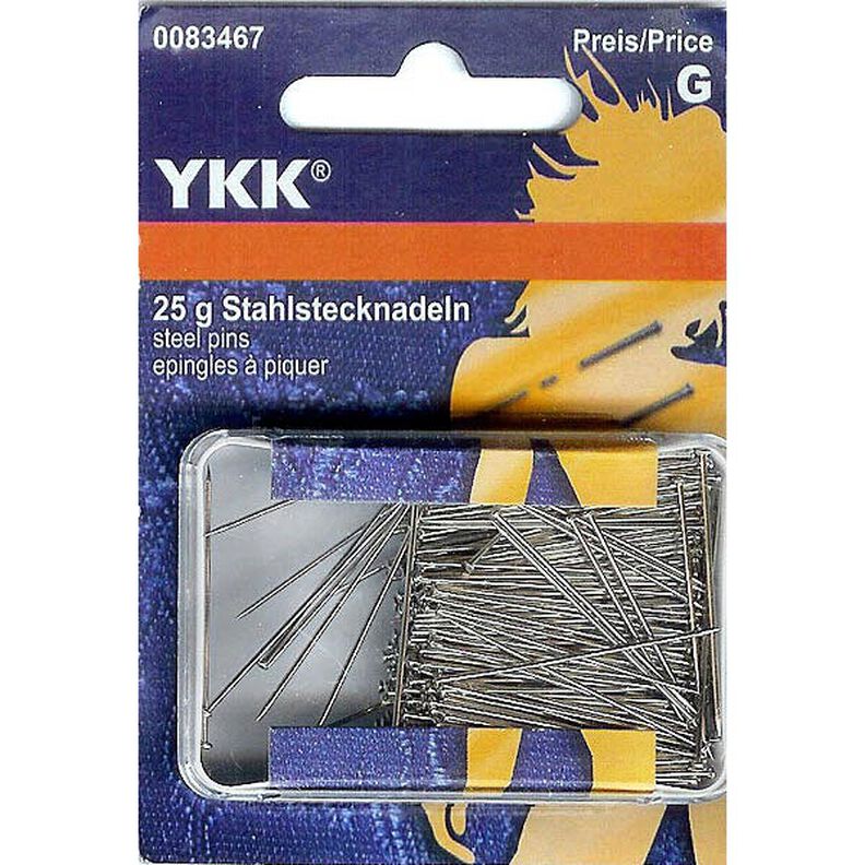 Spilli acciaio [25 g] | YKK,  image number 1