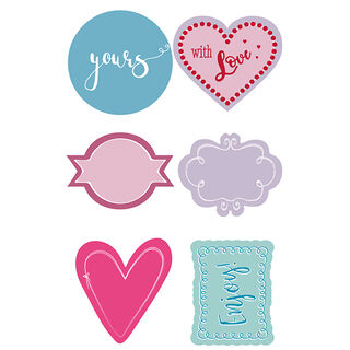 sticker „yours“, 