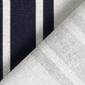 tessuto arredo panama Rigato – nero-azzurro/grigio nebbia,  thumbnail number 4