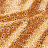 cotone rivestito Boccioli floreali – giallo curry/bianco,  thumbnail number 3