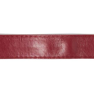 Gros grain finta pelle per borse – rosso Bordeaux, 
