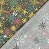 tessuto in cotone popeline Mix di stelle – pino scuro/oro,  thumbnail number 4