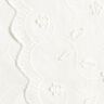 Tessuto di cotone ricamo 3D fiori &ndash; bianco,  thumbnail number 5