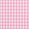 tessuto in cotone Quadro vichy 1 cm – rosa/bianco,  thumbnail number 1