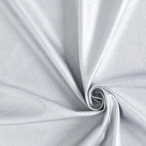 stretch similpelle Metallico – grigio argento, 
