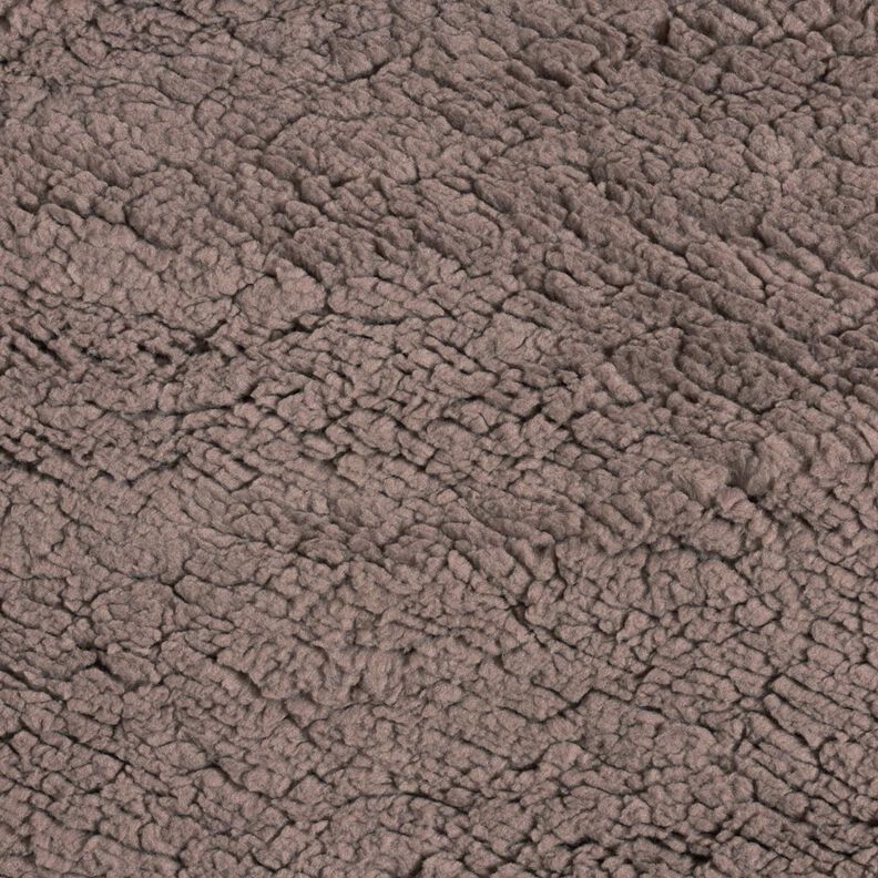 Soffice tessuto in peluche – talpa scuro,  image number 1