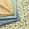 tessuto in cotone cretonne Foglie astratte – verde salvia/avorio,  thumbnail number 5
