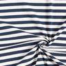 jersey a coste Righe trasversali tinte in filo – bianco lana/blu marino,  thumbnail number 3