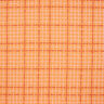GOTS jersey di cotone quadri | Tula – arancione/terracotta,  thumbnail number 1