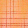GOTS jersey di cotone quadri | Tula – arancione/terracotta,  thumbnail number 1