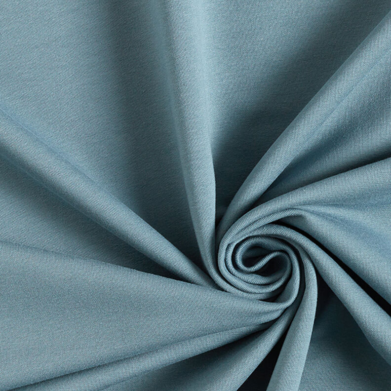 French terry pesante – blu colomba,  image number 1