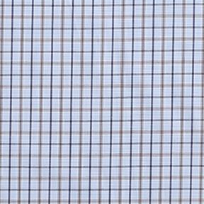 Tessuto per camicia a quadri classici – azzurro/blu marino, 