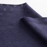 jersey maglia fine con motivi traforati – blu marino,  thumbnail number 4