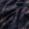 jersey di cotone Riflessi dorati | Glitzerpüppi – nero-azzurro/rosa antico scuro,  thumbnail number 2