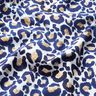 jersey di cotone Leopardo con macchie dorate | Glitzerpüppi – bianco/indaco,  thumbnail number 2