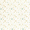 tessuto in cotone popeline Grandi stelle – bianco lana/oro,  thumbnail number 6