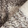 tessuto in maglia, bouclé, quadri – bianco lana/marrone chiaro,  thumbnail number 4