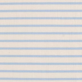 Jersey in cotone a righe strette e larghe – anacardo/azzurro, 