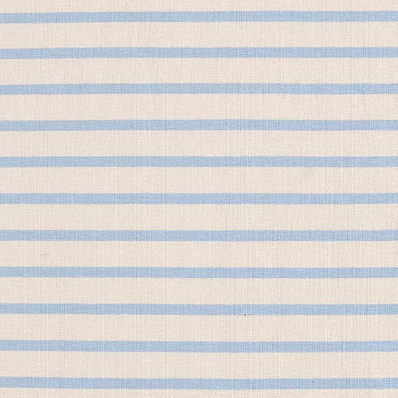 Jersey in cotone a righe strette e larghe – anacardo/azzurro,  image number 1