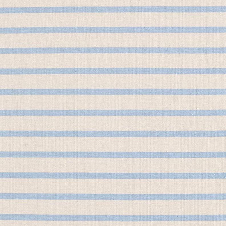 Jersey in cotone a righe strette e larghe – anacardo/azzurro,  image number 1