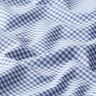 popeline di cotone piccoli quadretti Vichy, tinto in filo – colore blu jeans/bianco,  thumbnail number 2