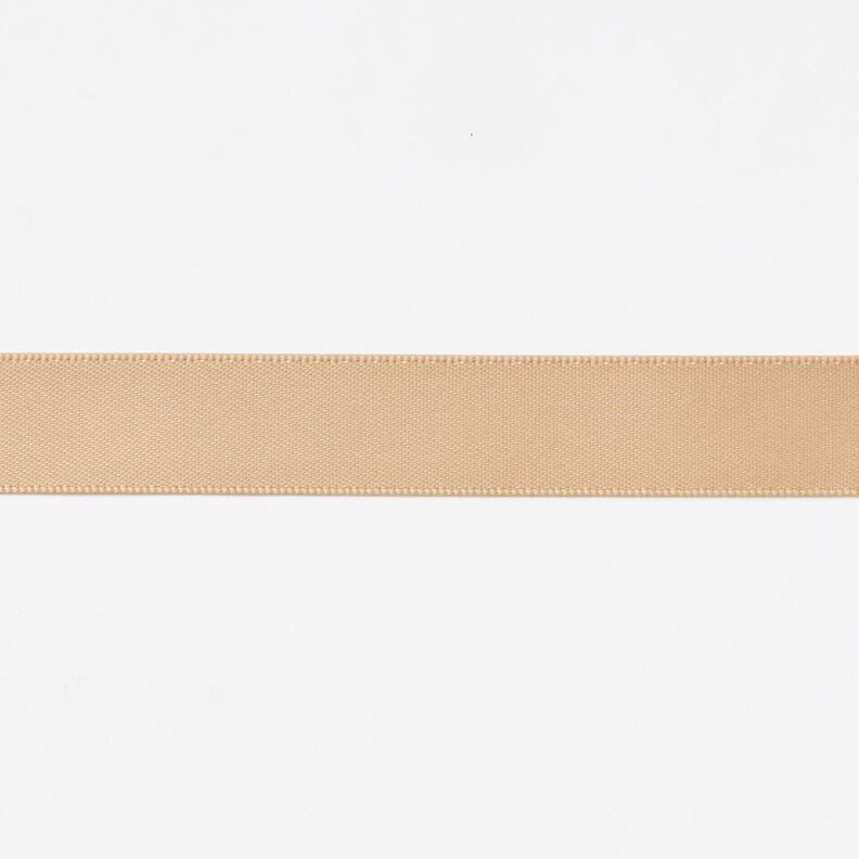 Nastro in satin [15 mm] – beige,  image number 1