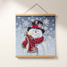 taglio di tessuto gobelin pupazzo di neve, lurex – bianco,  thumbnail number 6