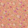 Chiffon a fiori crêpe e pois dorati – aragosta,  thumbnail number 1