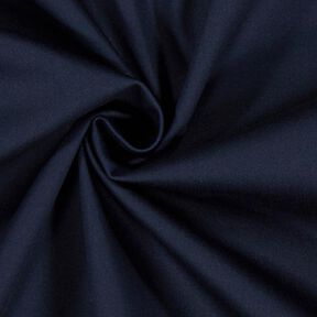 Satin in cotone stretch – blu notte, 