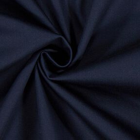 Satin in cotone stretch – blu notte | Resto 50cm, 