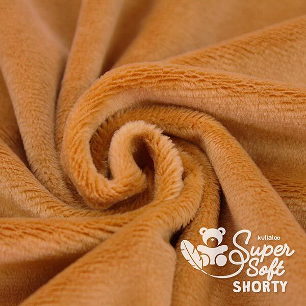 Tessuto peluche SuperSoft SHORTY [ 1 x 0,75 m | 1,5 mm ] - marrone chiaro | Kullaloo ,  image number 4