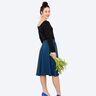 FRAU BELLA - gonna a campana con tasche, Studio Schnittreif | XS - XXL,  thumbnail number 6