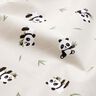 tessuto in cotone cretonne simpatico panda – naturale,  thumbnail number 2