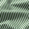 popeline di cotone strisce – verde scuro/bianco,  thumbnail number 2