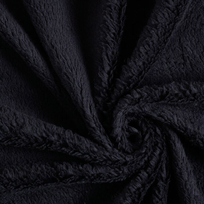 Sherpa Misto cotone tinta unita – nero,  image number 3