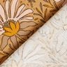 tessuto arredo mezzo panama grandi fiori – beige scuro/giallo curry,  thumbnail number 4
