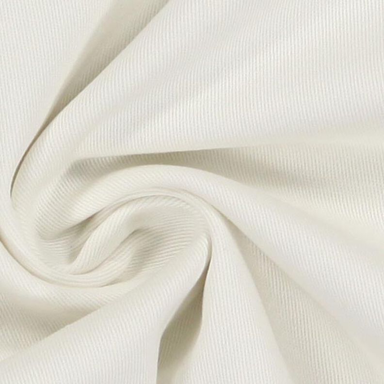 Spigato in cotone stretch – bianco lana,  image number 2