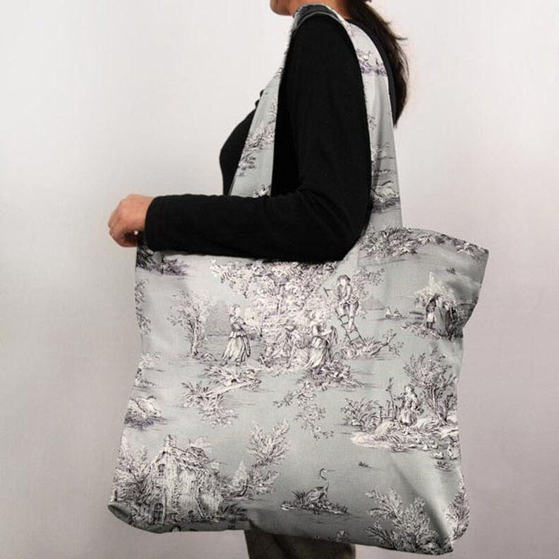 tessuto arredo Pastorale 280 cm – grigio,  image number 7