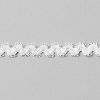 bordura dentellata elastica „Norma“ [13 mm] - bianco, 