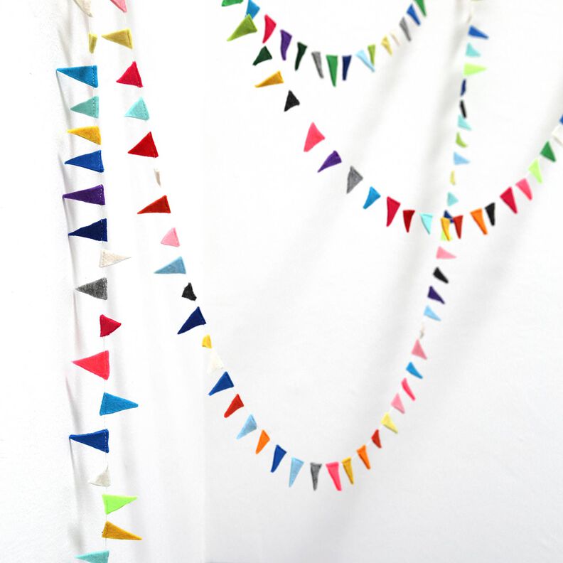Feltro 90 cm / 3 mm di spessore – bianco, image number 3