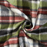 Tessuto per cappotti double face a quadri scozzesi – grigio/rosso carminio,  thumbnail number 4