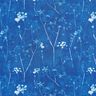 Tessuto di viscosa Soffioni – blu reale/bianco,  thumbnail number 1