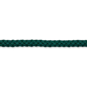 Cordoncino in cotone [Ø 7 mm] – verde scuro, 