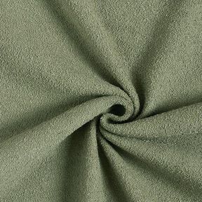cotone Felpa Terry Fleece – verde oliva, 
