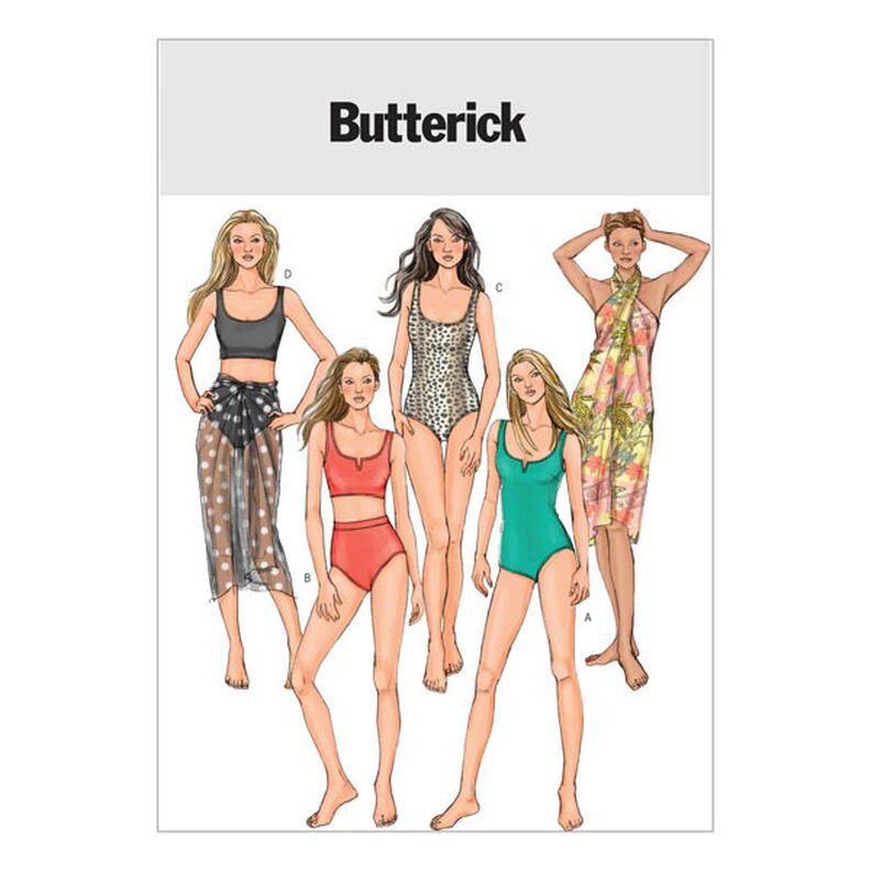 bikini|costume da bagno, Butterick 4526|40 - 46,  image number 1