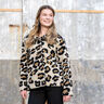 Peluche Sherpa con stampa leopardata – mandorla/nero,  thumbnail number 5