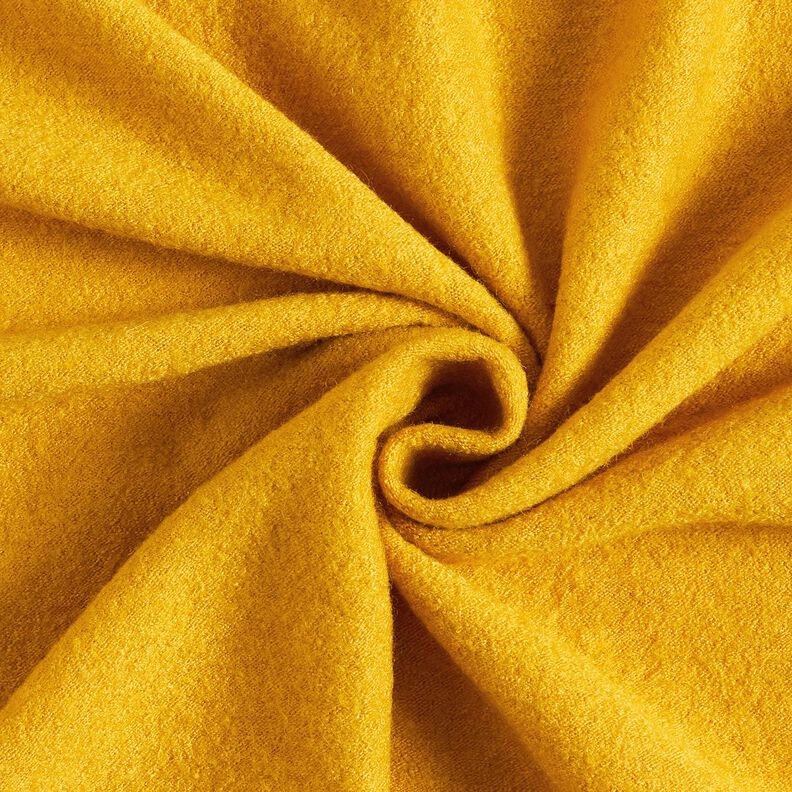 Tessuto leggero in maglia in misto viscosa e lana – giallo curry,  image number 1