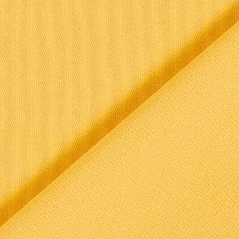 French terry leggero tinta unita – giallo sole, image number 5